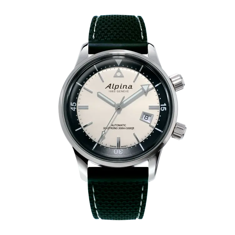 有名なブランド メーカシチズンをお借り Alpina 腕時計 レザーベルト 